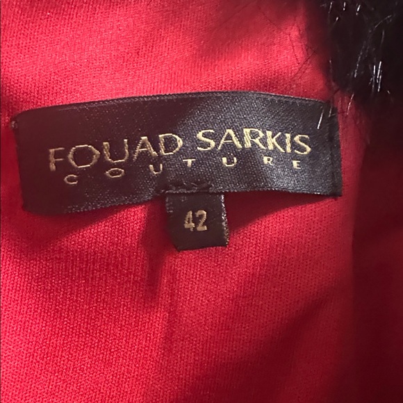 FOUAD SARKIS COUTURE GOWN! - Picture 7 of 8